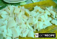 Постный салат из кальмаров с капустой (2-й рецепт)