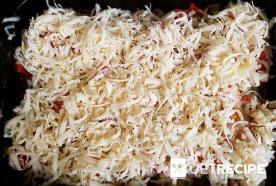 Куриные бедра, запеченные в сливочном соусе с помидорами и сыром моцарелла (2-й рецепт)
