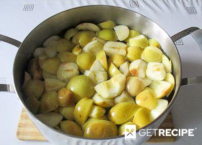 Компот из яблок и вишни с мятой (2-й рецепт)