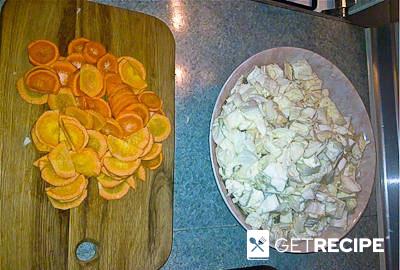 Овощи в соусе бешамель под сырной корочкой (2-й рецепт)