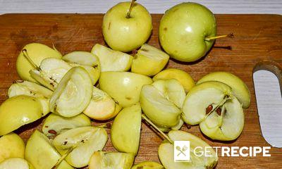 Яблочно-вишневый компот на зиму (2-й рецепт)