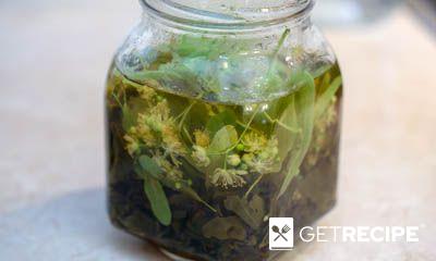 Холодный зеленый чай с липой и медом (2-й рецепт)