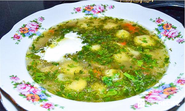 Photo of Грибной суп из вешенок с брюссельской капустой (2-й рецепт)
