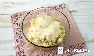 Ленивые картофельные вареники с грибами (2-й рецепт)