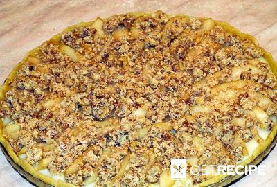 Тарт с грушей и ореховым нугатином (2-й рецепт)
