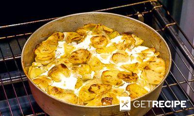 Картофельная запеканка с мясом и квашеной капустой (2-й рецепт)