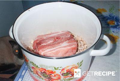 Суп фасолевый со свининой (2-й рецепт)