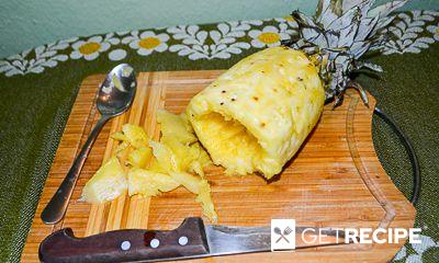Фаршированный мясом ананас (2-й рецепт)