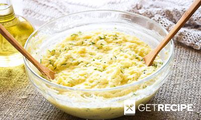 Картофельные оладьи с сыром и зеленью (2-й рецепт)