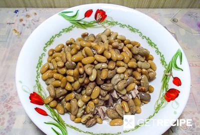 Салат с фасолью и мясом (2-й рецепт)
