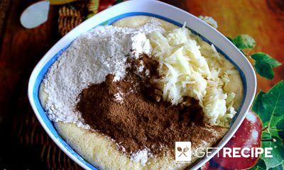 Пирог с грушами и шоколадной крошкой штрейзель (2-й рецепт)