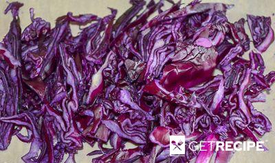 Салат из краснокочанной капусты (2-й рецепт)