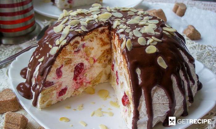 Photo of Желейный торт из печенья со сгущенкой без выпечки.