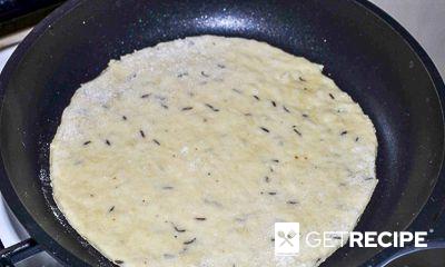 Творожные лепешки с тмином и паприкой на сковороде (2-й рецепт)