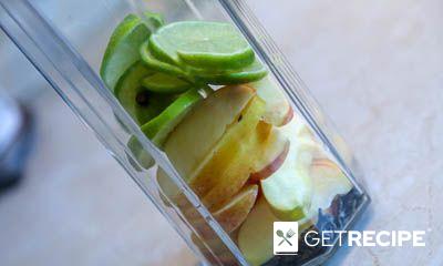 Зеленый чай колд брю с яблоком и лаймом (cold brew) (2-й рецепт)