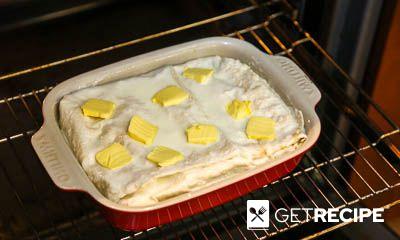 Пирог из лаваша с мясом и сыром (2-й рецепт)