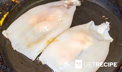 Жареные кальмары на гриле (или сковороде) (2-й рецепт)