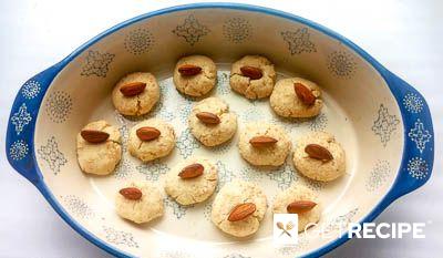 Кокосовое печенье на кокосовом масле с миндалем (без яиц) (2-й рецепт)