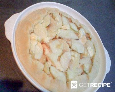 Песочный пирог с яблоками