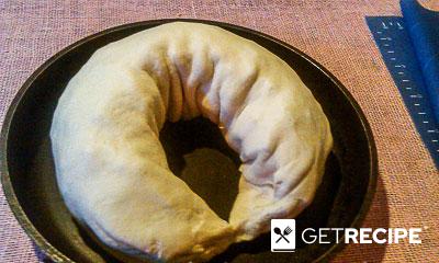 Пирог-рулет «Яблочный рог» (2-й рецепт)