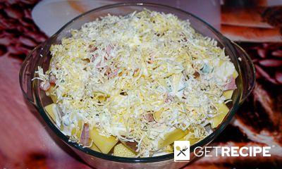 Картофельная запеканка с сыром и беконом в духовке (2-й рецепт)