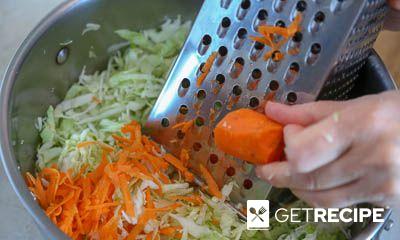 Запеканка из капусты с картофелем и морковью.