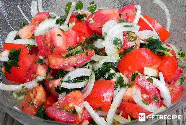 Photo of Ближневосточный салат из помидоров.