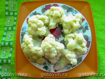 Овощные галушки из цветной капусты