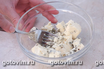 Соус «Блю чиз» из сыра с голубой плесенью (Blue Cheese Dip) (2-й рецепт)