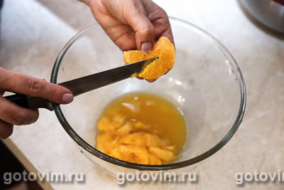 Брусничный мармелад с апельсином.