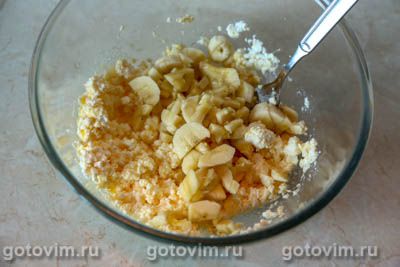 Сырники с бананом (2-й рецепт)