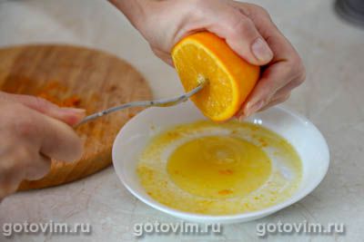 Варенье из вишни с апельсином