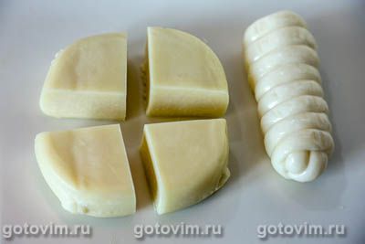 Коптим сыр (горячее копчение).
