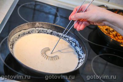 Лазанья с индейкой и грибами