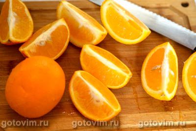 Апельсиновый кисель.