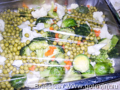 Овощи как в Анталии (овощи под сырной корочкой) .