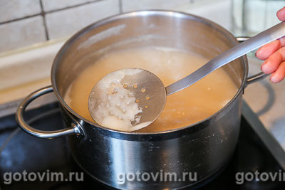 Сливочный суп велюте с лисичками