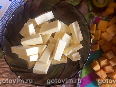 Паста с тыквой и плавленым сыром