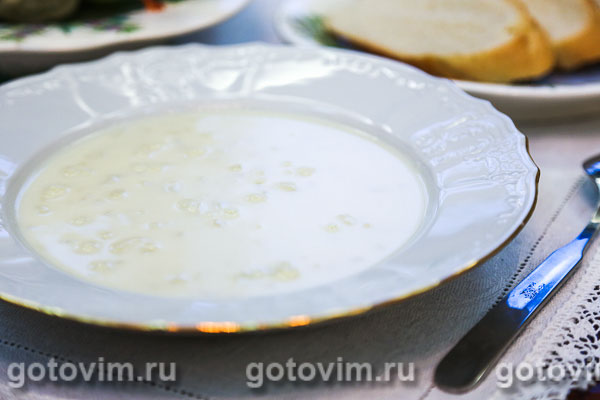 Суп-пюре из цветной капусты (велуте или суп дюбарри)