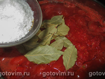 Домашний рецепт томатного пюре