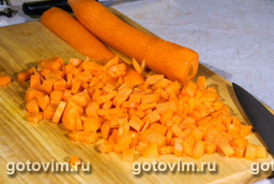 Пенне с морковным соусом