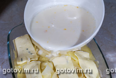 Картофельная запеканка с камбозолой