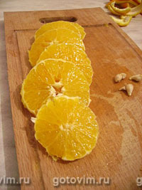 Минтай с апельсинами (2-й рецепт)