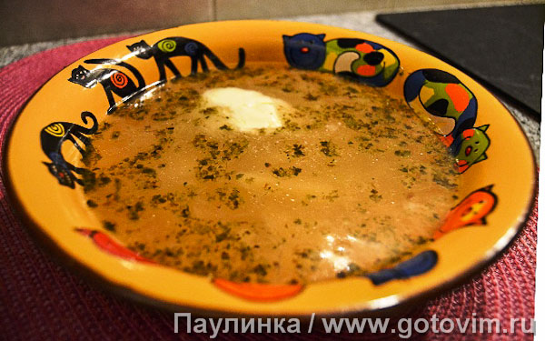 Чесночный суп по-чешски (Чесночкова полевка)