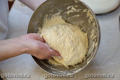 Осетинский пирог с курицей и рассольным сыром