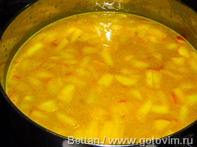 Индийский суп маллигатони (Mulligatawny)