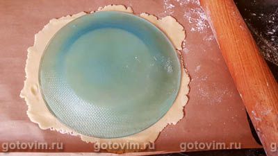 Песочный торт с карамельным кремом и жареным миндалем (2-й рецепт)