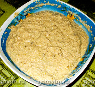 Овсяное печенье с грецкими орехами (2-й рецепт)