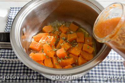 Тыквенный соус с тимьяном (для макарон, овощей и мяса)