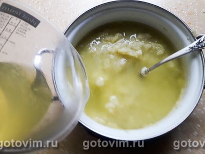 Суп-пюре из кабачков с цветной капустой